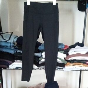 Brooks Black High-Rise Leggings